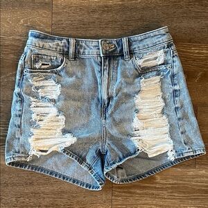 mom short jean shorts